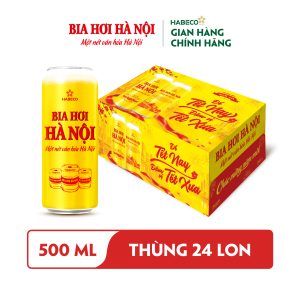 Bia Hơi Hà Nội - Thùng 24 lon 500ml - Phiên bản Tết 2027