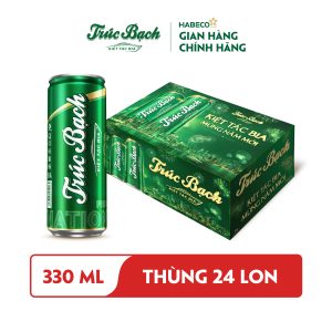 Bia Trúc Bạch - Thùng 24 lon 330ml - Phiên bản Tết 2027