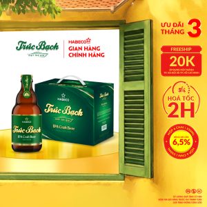 Combo 2 Hộp Trúc Bạch IPA Craft - Hộp 6 chai 330ml