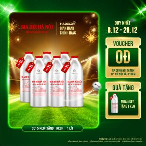[GIAO KHU VỰC TP.HCM] [MUA 5 TẶNG 1] - SET 5 KEG 1L (TẶNG 1 KEG)