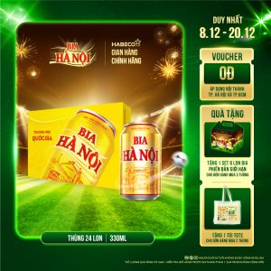 Bia Hà Nội - Thùng 24 lon 330ml
