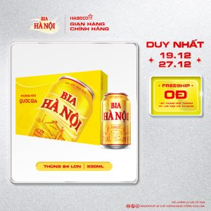 Bia Hà Nội - Thùng 24 lon 330ml