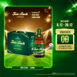 Trúc Bạch IPA Craft - Hộp 6 chai 330ml