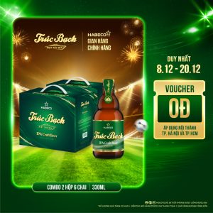 Combo 2 Hộp Trúc Bạch IPA Craft - Hộp 6 chai 330ml