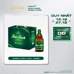 Trúc Bạch IPA Craft - Hộp 6 chai 330ml