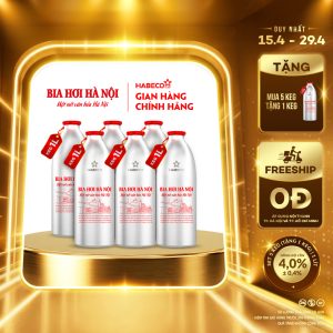 [GIAO KHU VỰC TP.HCM] [MUA 5 TẶNG 1] - SET 5 KEG 1L (TẶNG 1 KEG)