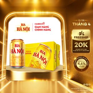 Combo 2 Thùng Bia Hà Nội - Thùng 24 lon 330ml