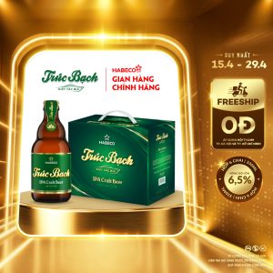 Trúc Bạch IPA Craft - Hộp 6 chai 330ml