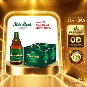 Combo 2 Hộp Trúc Bạch IPA Craft - Hộp 6 chai 330ml