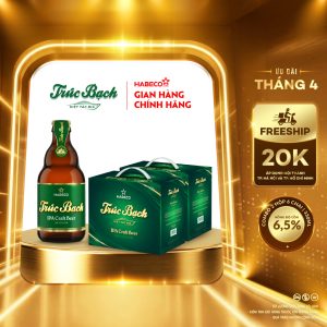 Combo 2 Hộp Trúc Bạch IPA Craft - Hộp 6 chai 330ml