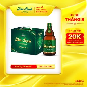 Trúc Bạch IPA Craft - Hộp 6 chai 330ml