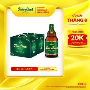 Combo 2 Hộp Trúc Bạch IPA Craft - Hộp 6 chai 330ml