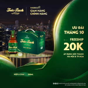 Trúc Bạch IPA Craft - Hộp 6 chai 330ml