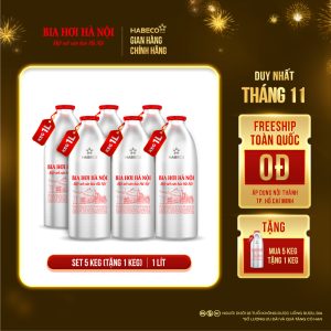 [GIAO KHU VỰC TP.HCM] [MUA 5 TẶNG 1] - SET 5 KEG 1L (TẶNG 1 KEG)