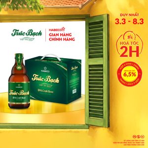 Combo 2 Hộp Trúc Bạch IPA Craft - Hộp 6 chai 330ml