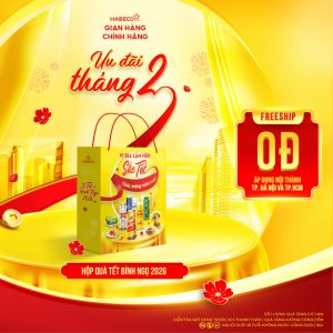 Hộp Quà Tết Bia Hà Nội Bính Ngọ 2026