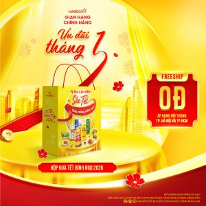 Hộp Quà Tết Bia Hà Nội Bính Ngọ 2026