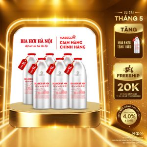 [GIAO KHU VỰC TP.HCM] [MUA 5 TẶNG 1] - SET 5 KEG 1L (TẶNG 1 KEG)