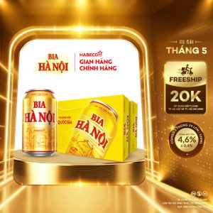 Combo 2 Thùng Bia Hà Nội - Thùng 24 lon 330ml