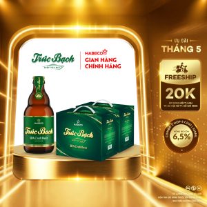 Combo 2 Hộp Trúc Bạch IPA Craft - Hộp 6 chai 330ml