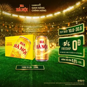 Bia Hà Nội - Thùng 24 lon 330ml